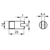 COUPLAGE PPM MOTEUR DC Ø80 AVEC POMPE GRP0 / COUPLAGE EPB 114/125 AVEC POMPE GROUPE 0 - E36200003